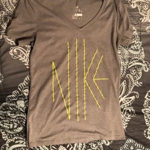 Nike Dri-fit v neck tee